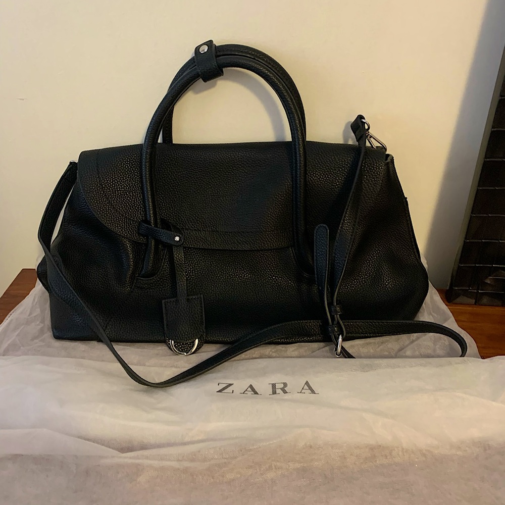 Never used Zara leather bag